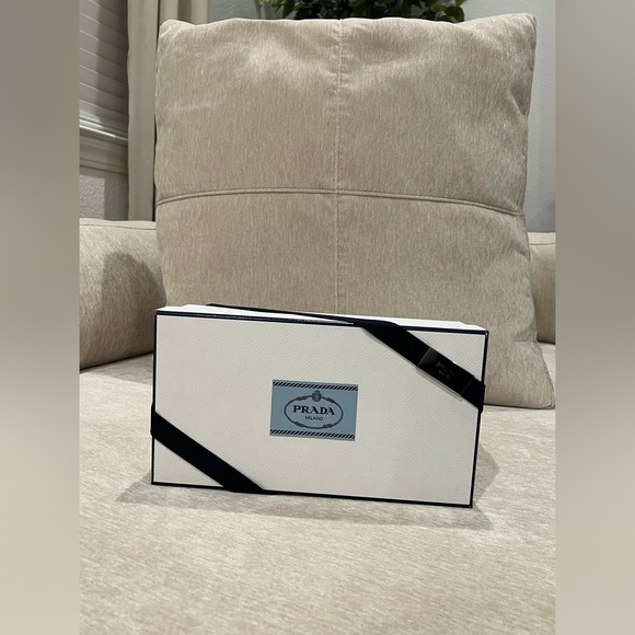 Sold PRADA Checker Board and Stripes brand new in box never used! Elevate home. - Picture 6 of 15